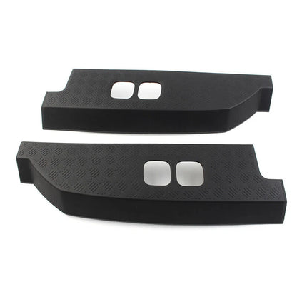 Black Rear Tail Light Covers for Land Rover Defender 90 110 (2020-2023)