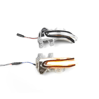 Clear Side Wing Mirror Turn Signal Light Lamp for Toyota Land Cruiser J300
