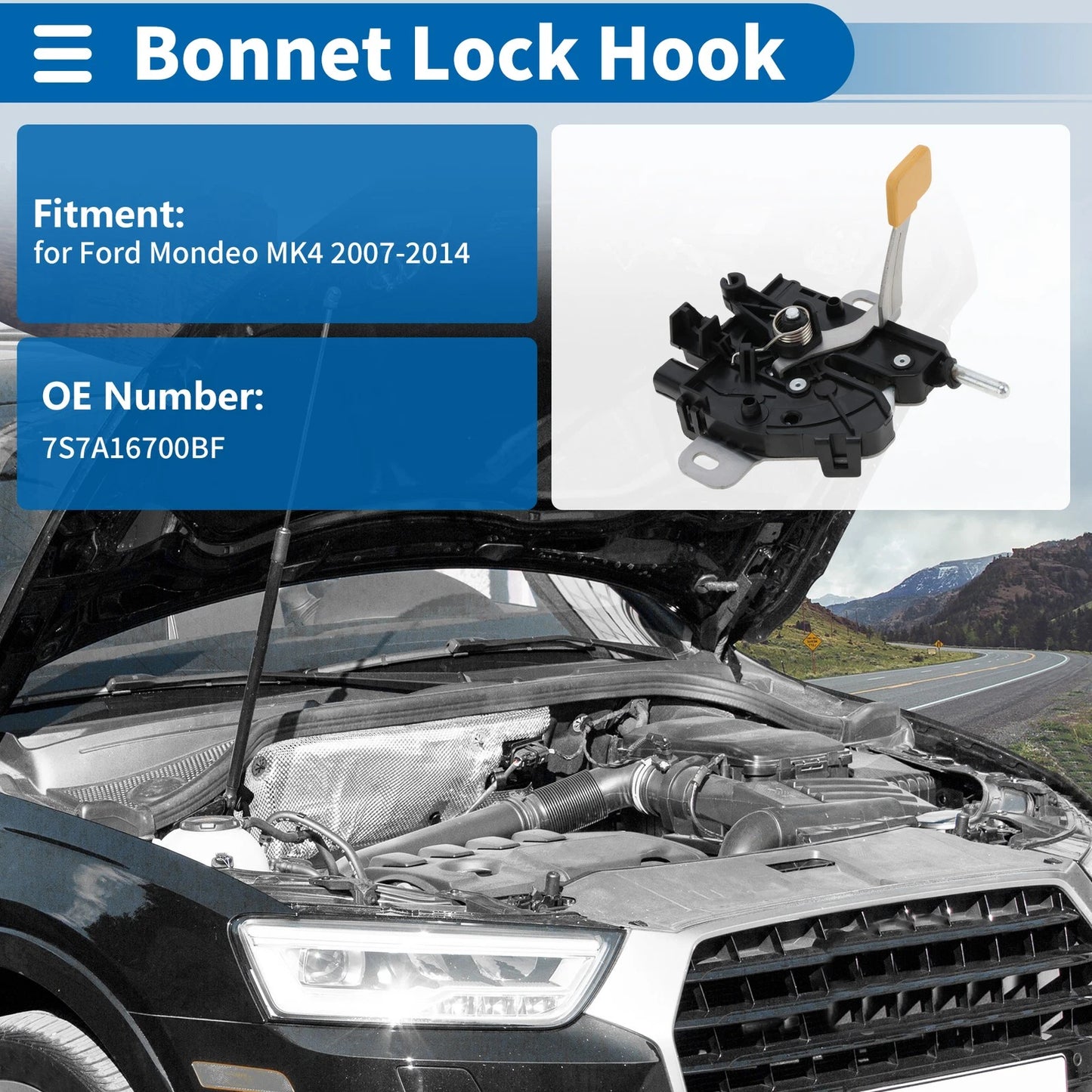 Hood Latch Assembly for Ford Mondeo (2007-2014)