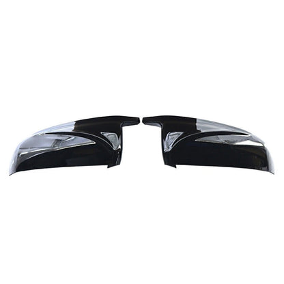 Rear View Mirror Cover Trim for BMW X5 X6 E70 E71 (2007-2013) Glossy Black