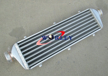 550 x 230 x 50mm Aluminum Intercooler 2.25" Inlet/Outlet for Turbo (N/A)