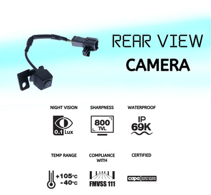Tailgate Reverse Camera 4 Pin OE Connector for Isuzu D-Max (2012-2016)