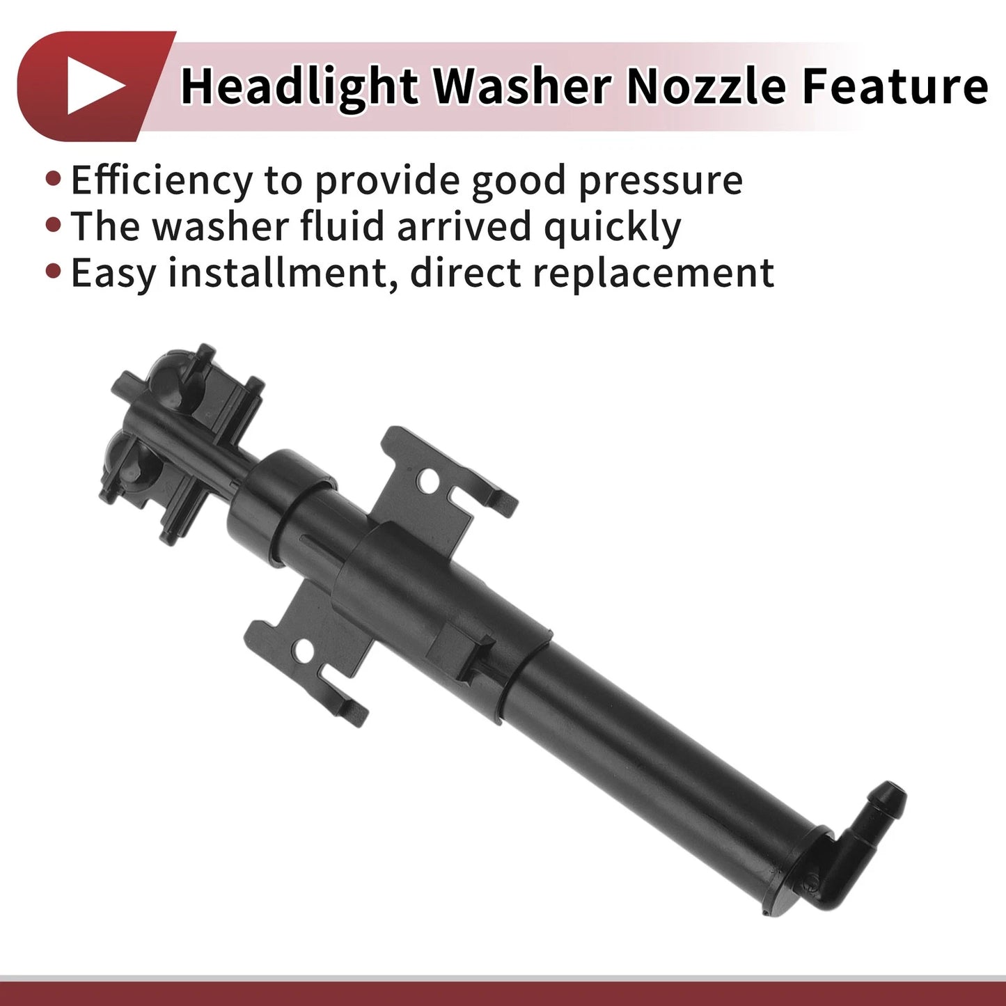 Front Driver Side Headlight Washer Nozzle for Land Rover Range Rover Sport (2018)