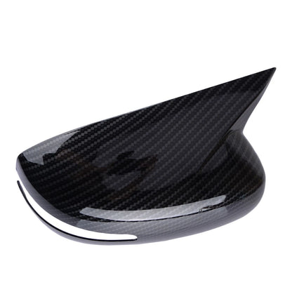2 x Exterior Mirror Covers Carbon Fiber Style for Mitsubishi Lancer EVO