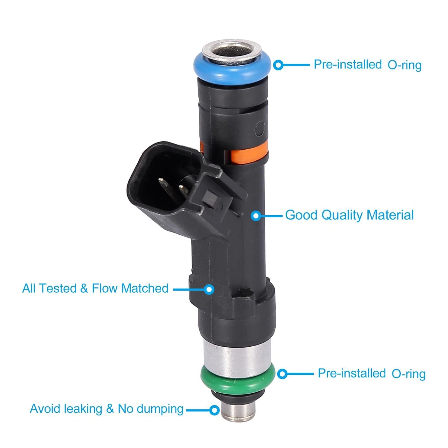 Flow Matched Fuel Injectors for Ford C-Max, Focus 2.0L (2013-2018)