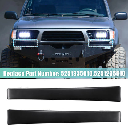 1 Pair Front Headlight Bumper Grille Filler for Toyota