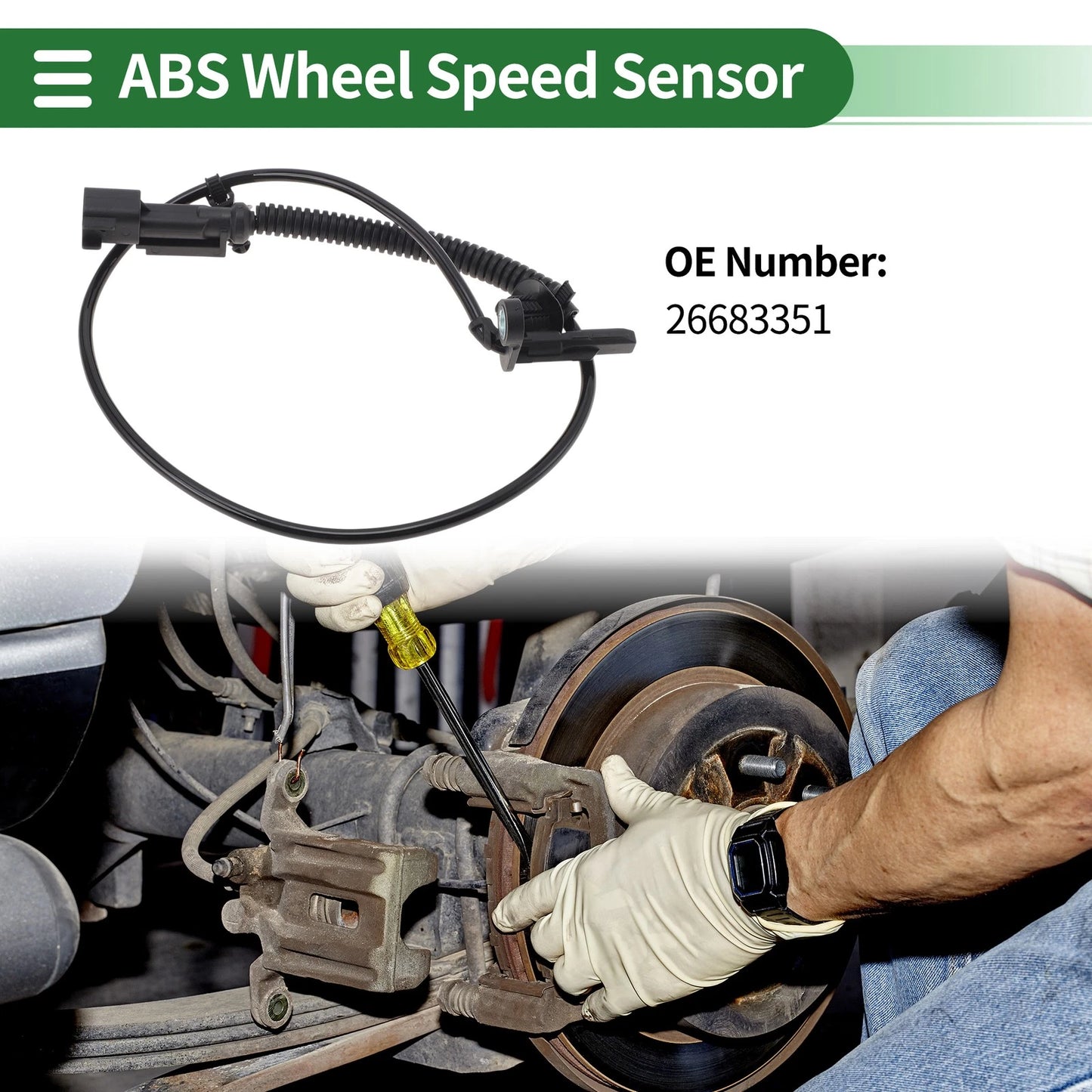 ABS Wheel Speed Sensor for Buick Gl8 (2017–2017)