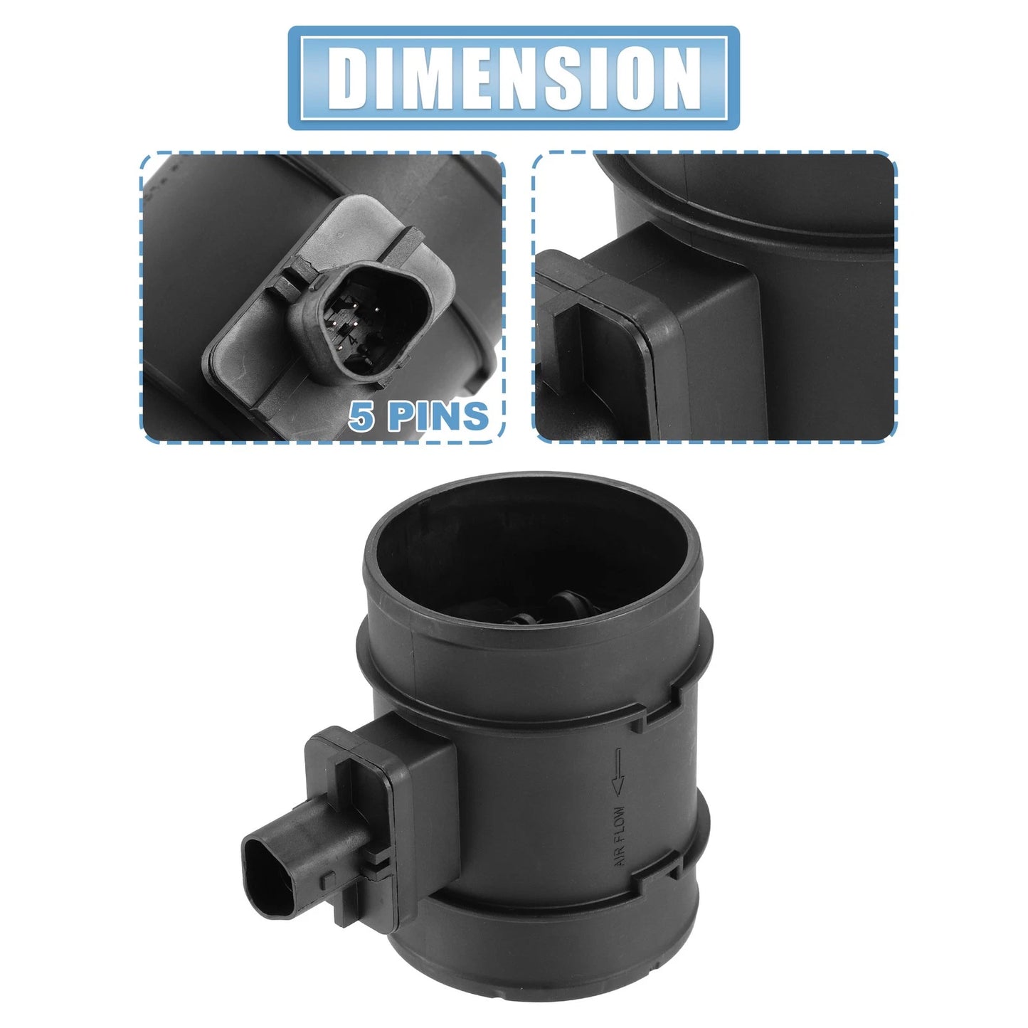 Mass Air Flow Sensor MAF Sensor Airflow for Chevrolet