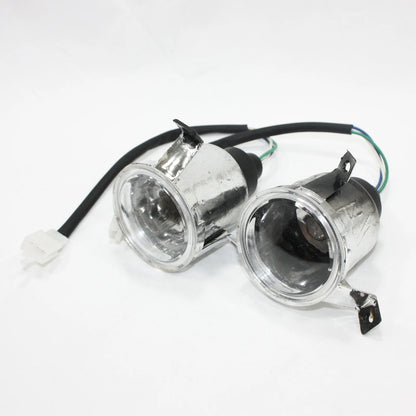 12V  Left Right Headlight Lamps for 125CC 150CC Quad Dirt Bike ATV
