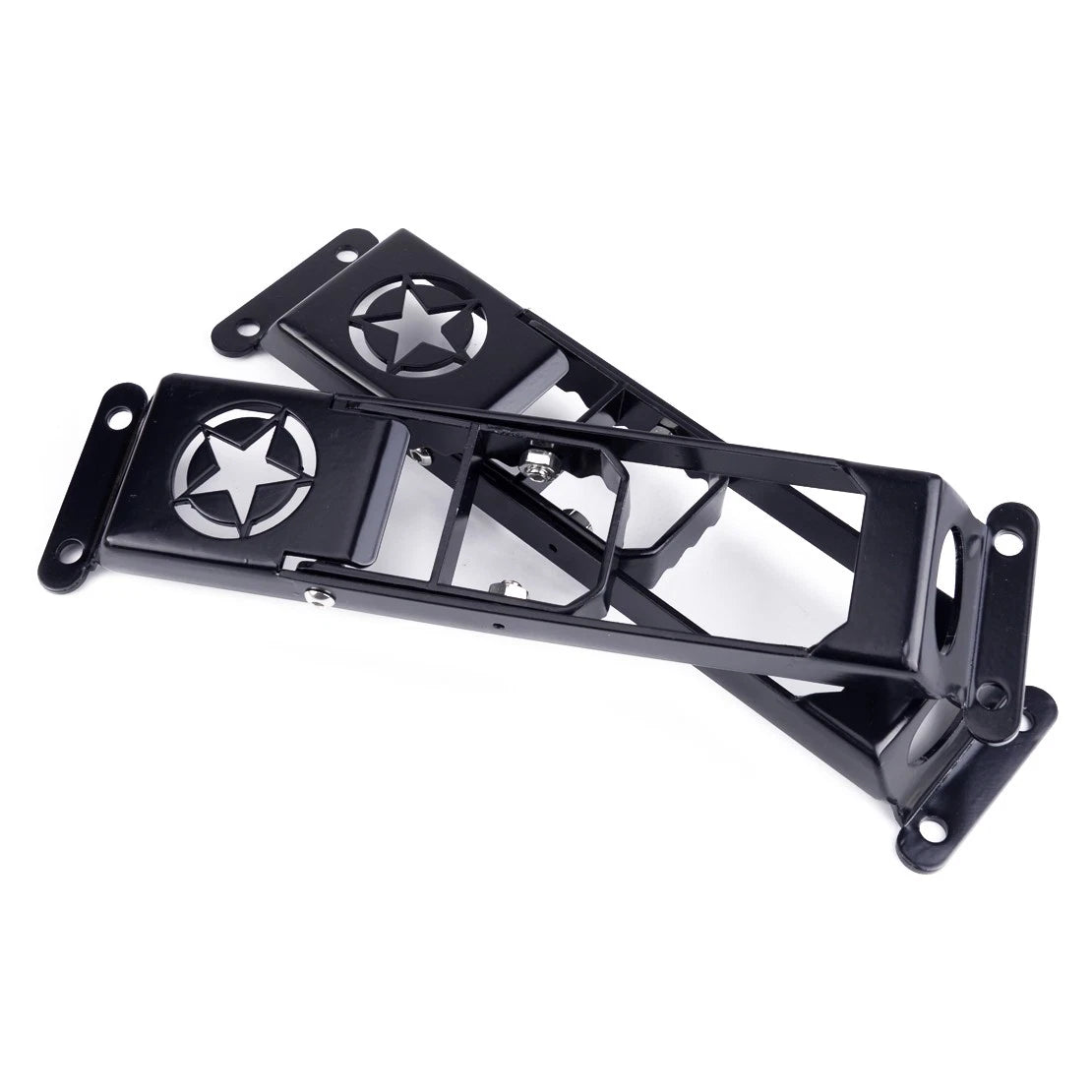 Fold Door Hinge Side Step Pedal for Jeep Wrangler JK (2007-2018)