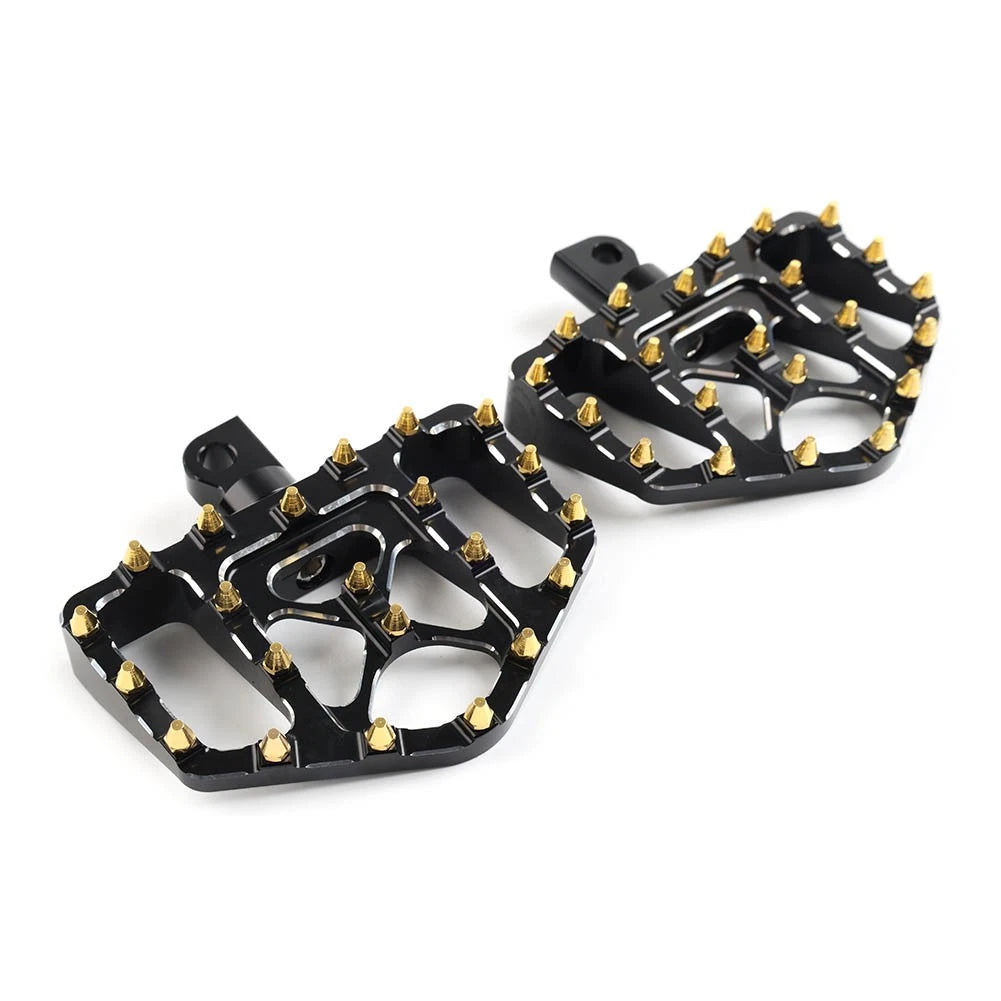 Wide MX Style Foot Pegs for Harley Touring Sportster Softail