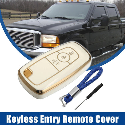 TPU 3 Button Keyless Entry Remote Cover for Ford Bronco (2021-2023)