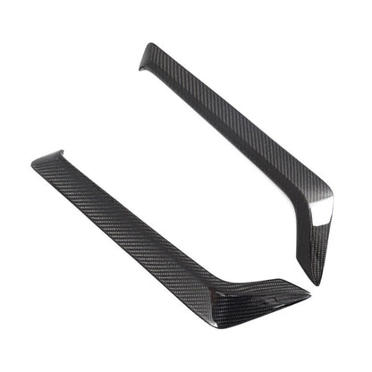 Carbon Fiber Front Fender Side Vent Garnish Trim for 2017-2022 Infiniti Q60