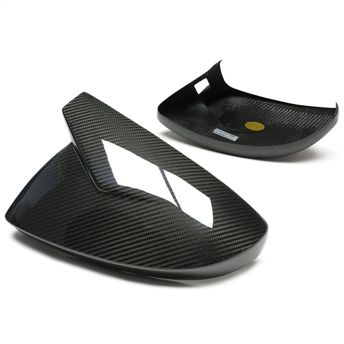 Carbon Fiber Side Mirror Covers for Audi A8 (2018-2023)