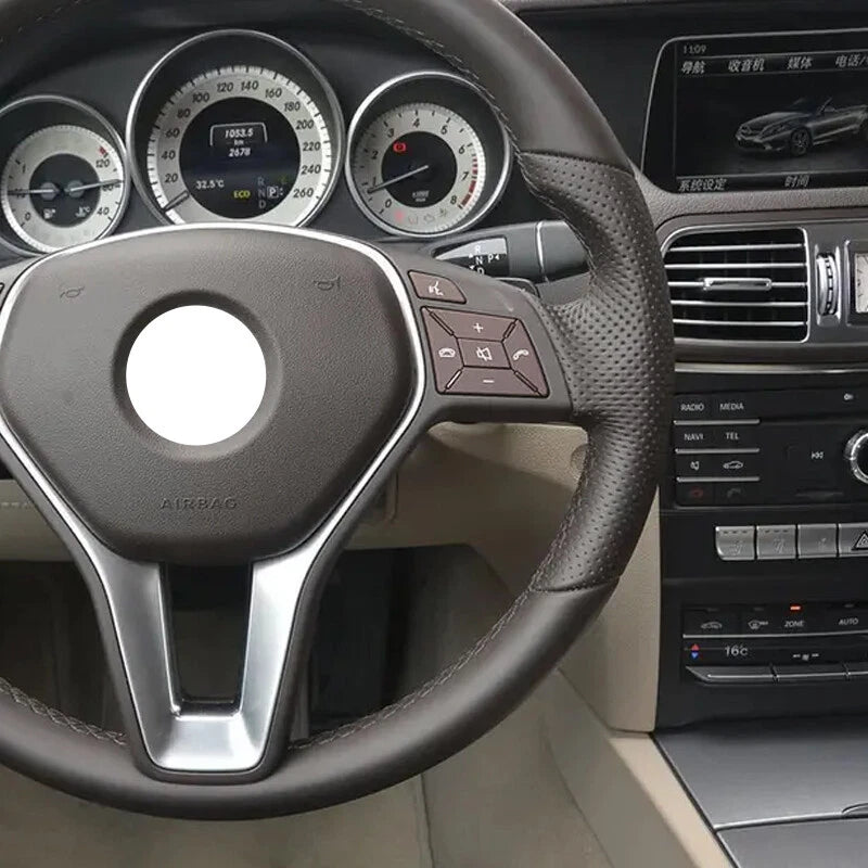 Brown Steering Wheel Switch Button for Mercedes-Benz W204 W21204 (2008-2015)
