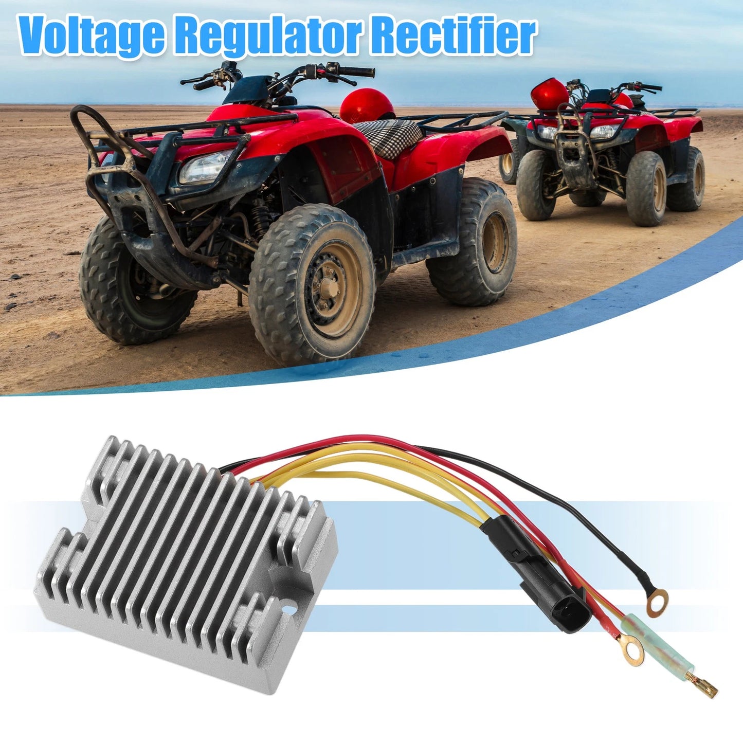 Voltage Regulator Rectifier Replacement for Polaris Hawkeye 300