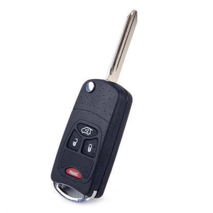 Flip Key Shell Conversion 2 x Button Remote for Chrysler 200, Sebring (2011-2017)