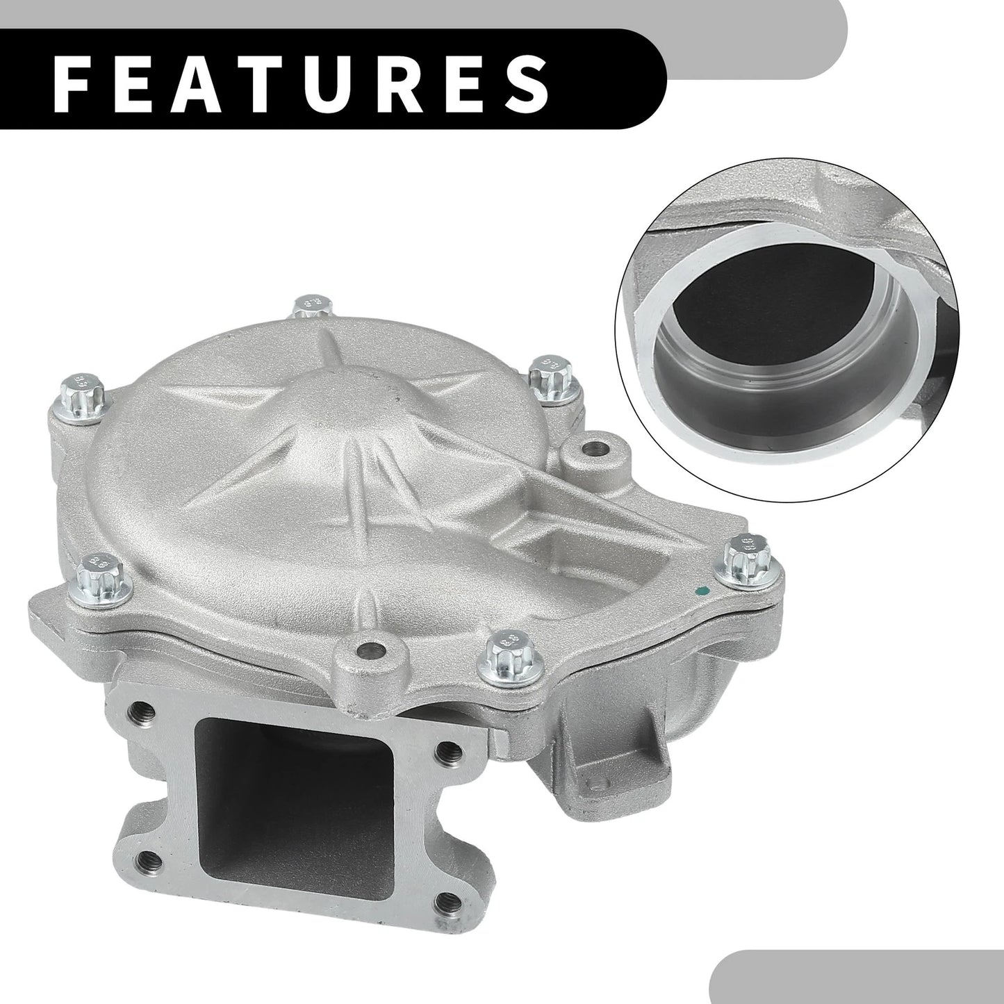 Water Pump with Rubber Ring for BMW 1 Series 116i E87 (2004-2011)