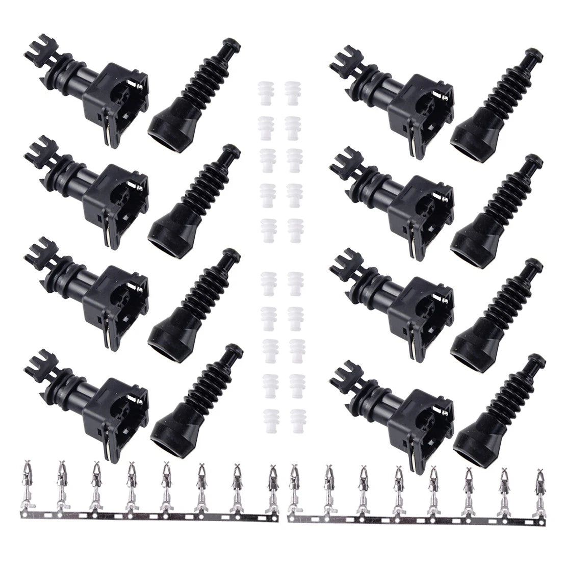 Fuel Injector Plug Connector for Bosch Jetronic EV1 (Fits Various Models)