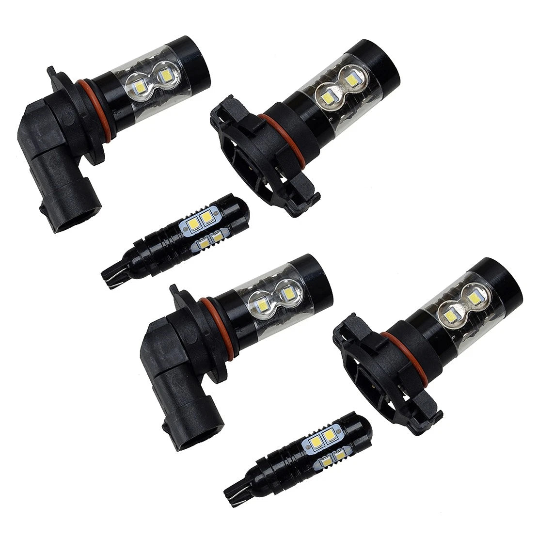 LED Fog Driving DRL Light Bulbs Combo for Cadillac Escalade (2007-2014)