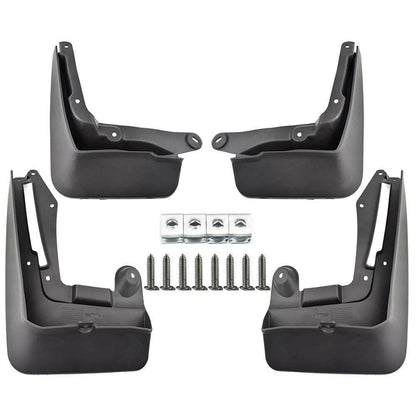 Genuine Front & Rear Splash Guards Mud Flaps for BMW 5 Series Sedan (2017–2023)