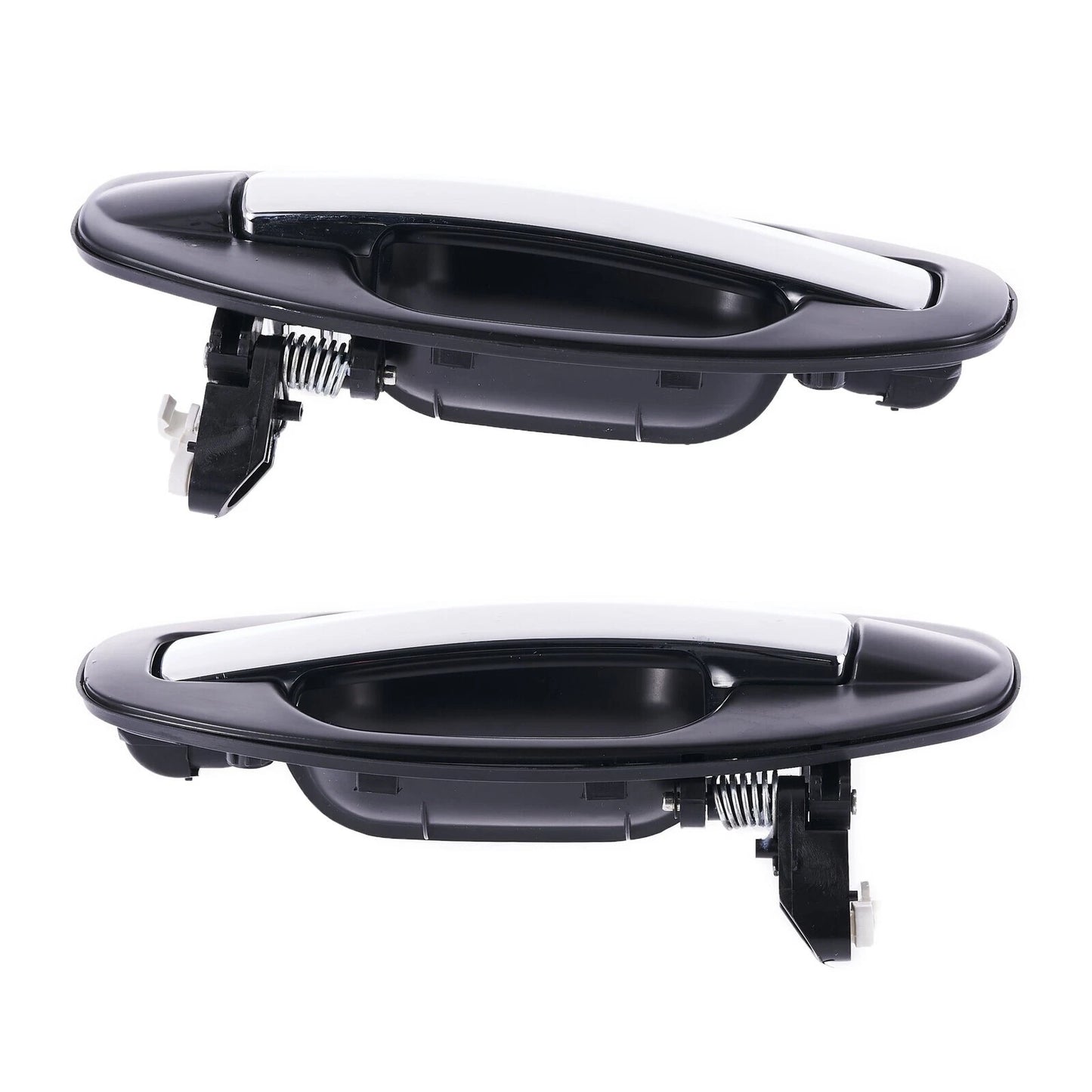 2 x Door Handle Outer Chrome REAR LEFT+RIGHT for Hyundai Santa Fe (2000–2005)