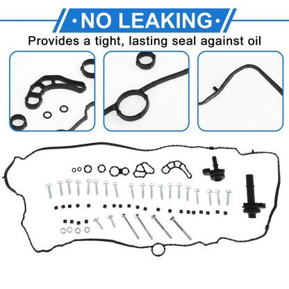 Front Engine Valve Cover w/ Gasket 2.0L for Chevrolet Malibu (2013-2022)