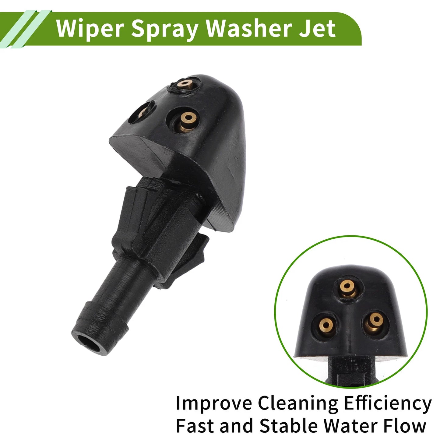 Windshield Washer Nozzle & Hose Connector for Suzuki