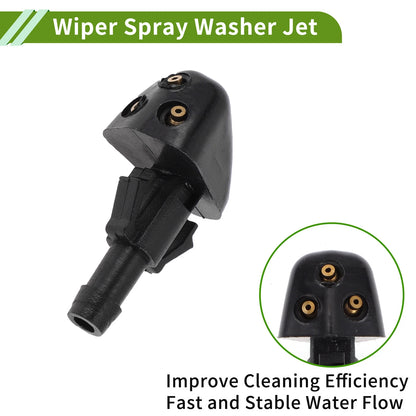 Windshield Washer Nozzle & Hose Connector for Suzuki