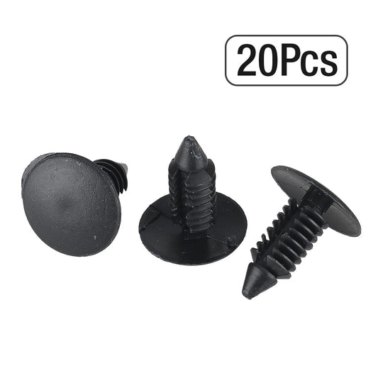 100pcs Clip Trim Push Pin Rivet Bumper Door Panel Retainers for Car
