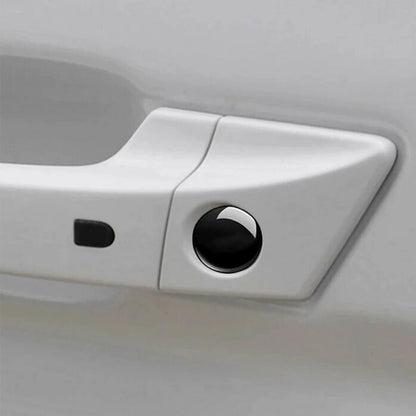 4 x Rubber Universal Car Exterior Door Lock Keyhole Covers for All Models