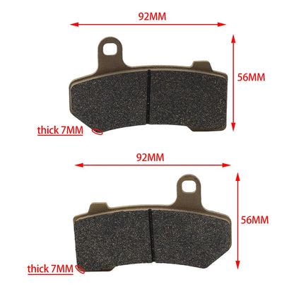 Brake Pads for HARLEY V-Rod, FLHR Road King, FLTRX Road Glide (2002-2023)