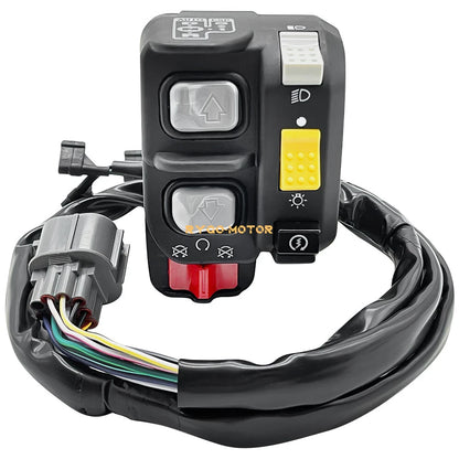 Handlebar Electric Shift Switch Start Headlight for Honda TRX420FPA Rancher