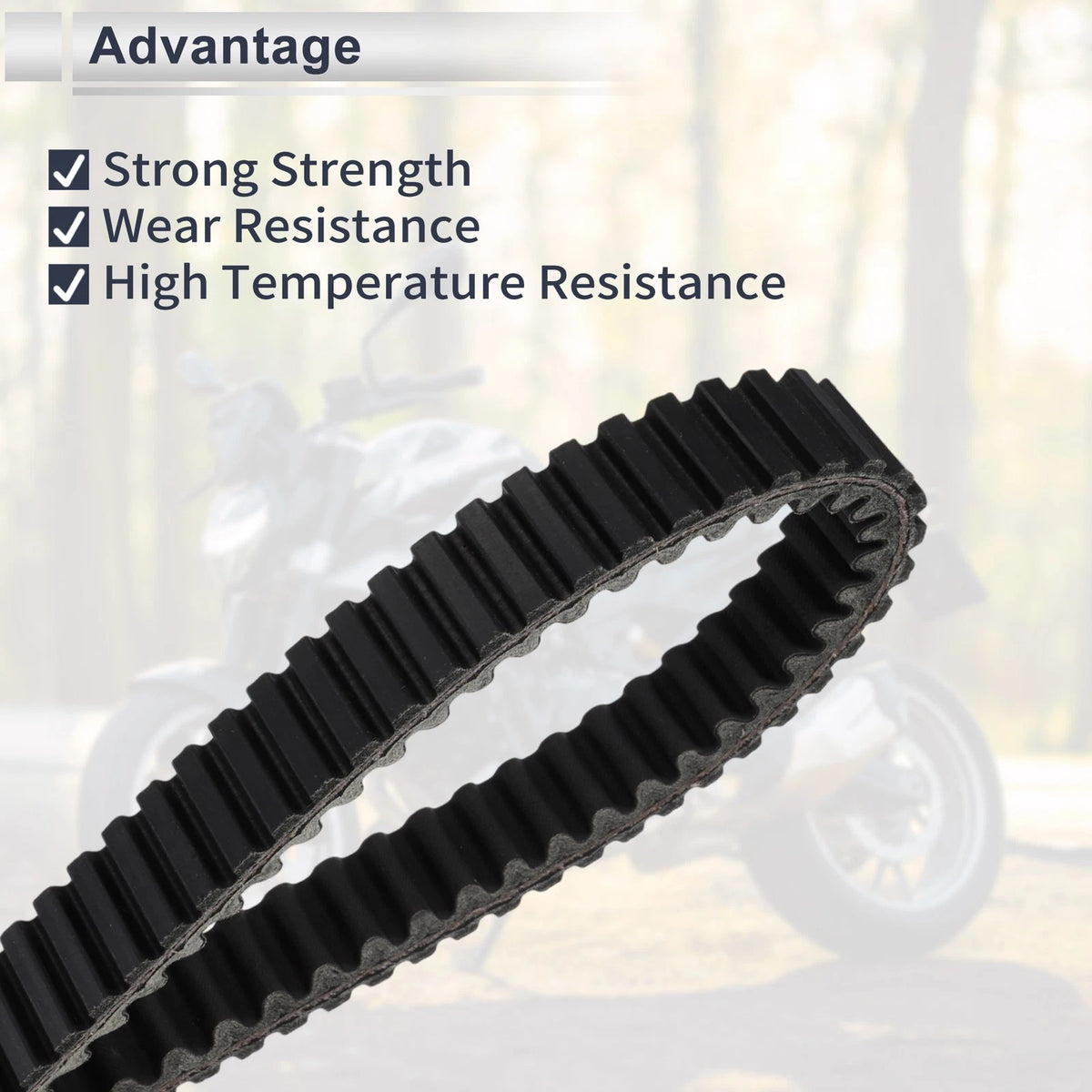 Motorcycle Drive Belt V-Belt for BMW C400X (2018-2021)