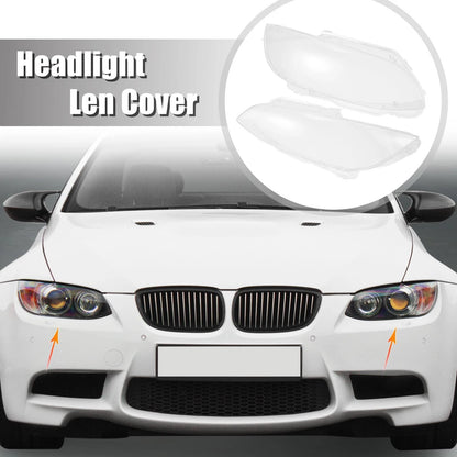 Front Headlight Lens Covers for BMW M3 (2008-2013) - 1 Pair