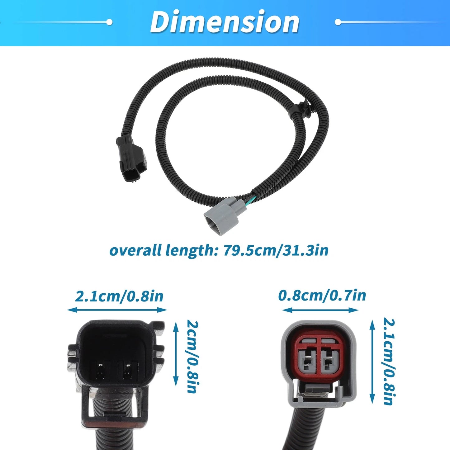 Side Marker Light Wiring Harness for Jeep Wrangler (2007-2018)