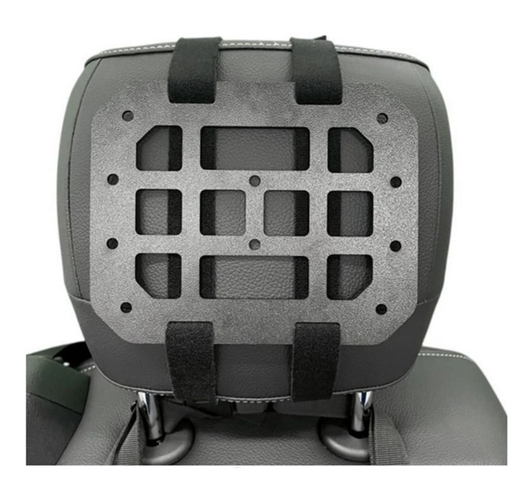 MOLLE Panel Car Seat Back Headrest Gun Rack Storage for Vehicle (All Years)