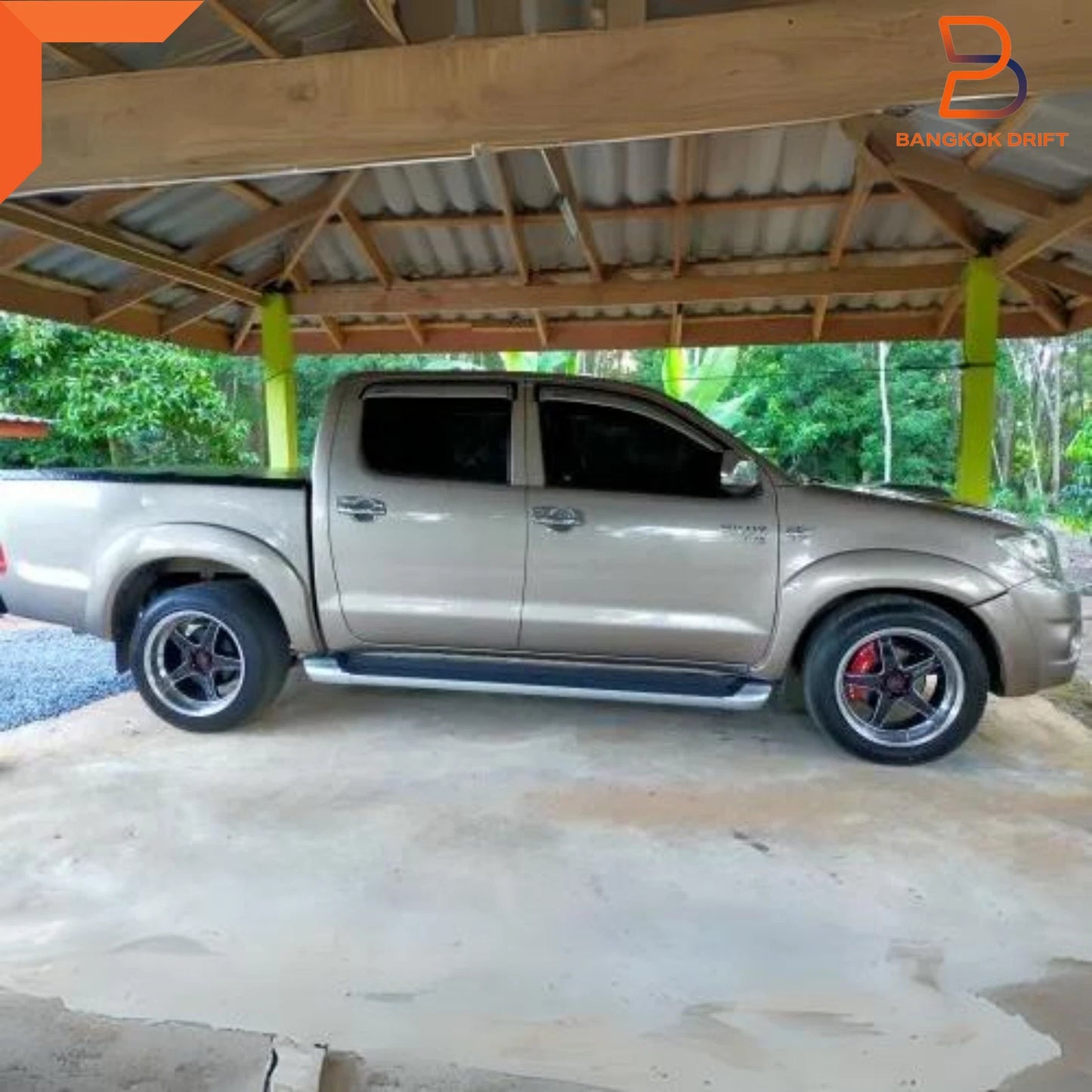 6" Wheel Arch Fender Flares for Toyota Hilux Ute Vigo MK6 (2005-2011)