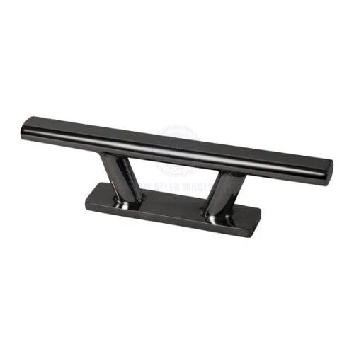 Rope Cleat Marine 316G S/S Black PVD 205mm Closed Base for Various Boats