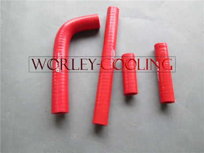 RED Silicone Radiator Hose for YAMAHA YZ400F & WR400F (1998-2000)