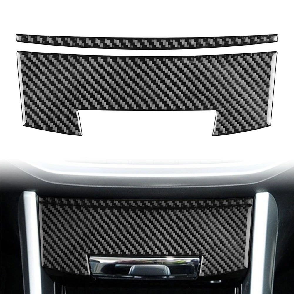 Carbon Fiber Interior Storage Box Cover Trim for Honda Accord (2013-2017)