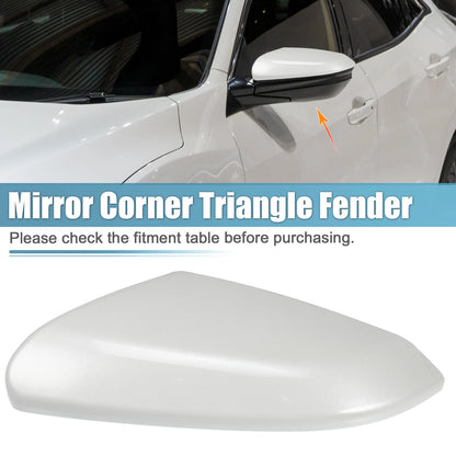 Mirror Corner Triangle Fender Cover Trim Left Side for Honda Civic (2016-2021)
