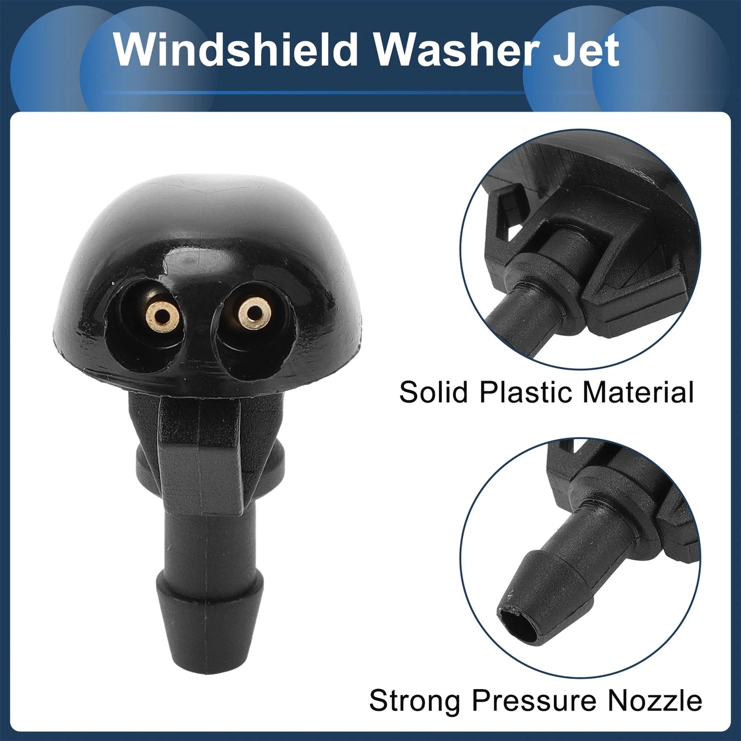 Windshield Washer Nozzle & Fluid Hose for Nissan Frontier (2005-2023)