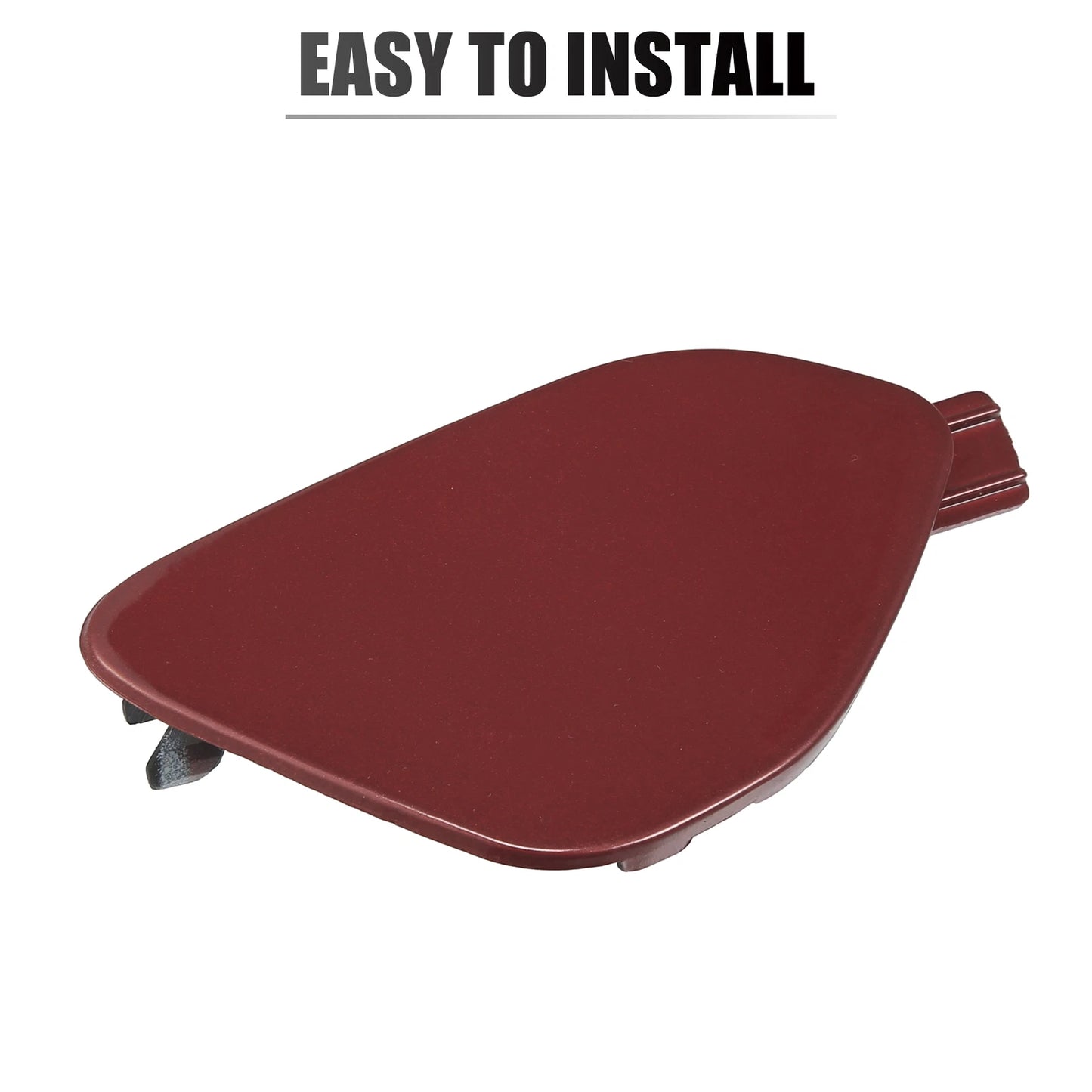 Red Front Bumper Tow Hook Eye Cap Cover for Volvo S60 V60 (2014-2018)