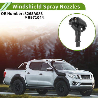 Windshield Washer Nozzle & Hose Connector for Mitsubishi (2003-2006)