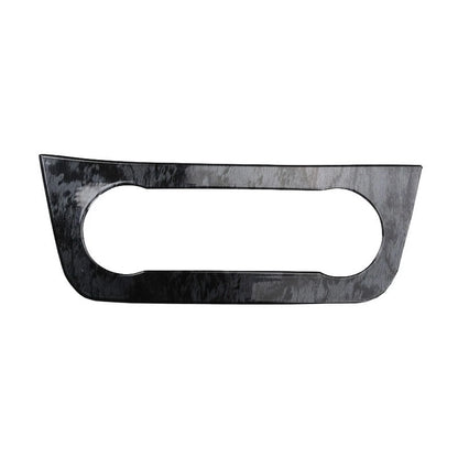 Console AC Switch Control Panel Trim Wood Grain for Benz GLE GLS (2016–2019)
