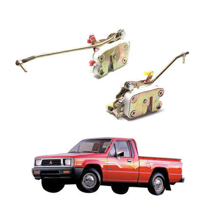 Front Door Lock Latch x2 for Mitsubishi Triton L200  1986-1996