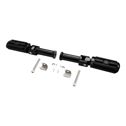 Driver & Passenger Footpegs Bracket for Harley Softail Low Rider (2018-2025)