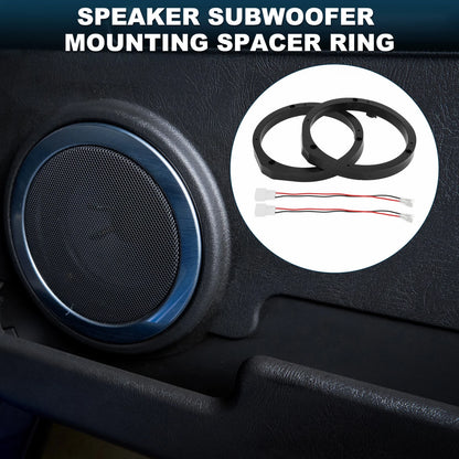 6.5" Tweeter Speaker Spacer Rings for Honda Civic  -  Set