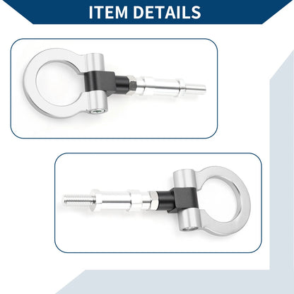 Tow Hook for Honda S2000 20.4cm Silver (2000-2009)
